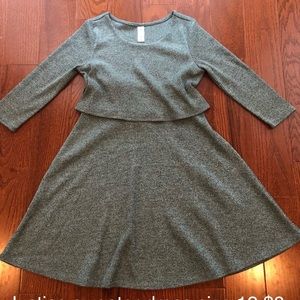 Justice sweater dress size 12